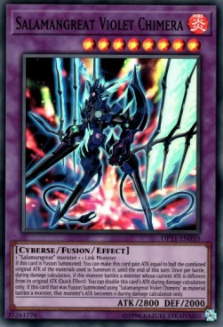 Salamangreat Violet Chimera⁣ - OTS Tournament Pack 11⁣ (Super Rare)⁣ [010]