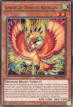Simorgh, Bird of Bringing⁣ - Rising Rampage⁣ (Rare)⁣ [018]