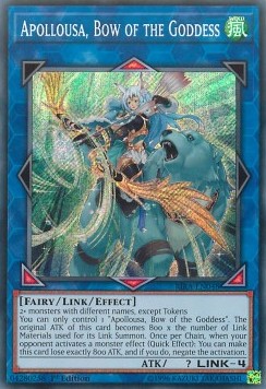 Apollousa, Bow of the Goddess (V.1 - Secret Rare)⁣ - Rising Rampage⁣ (Secret Rare)⁣ [048]