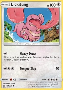 Lickitung⁣ - Unified Minds⁣ (Common)⁣ [161]
