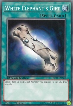 White Elephant's Gift (V.1 - Common) - Speed Duel Starter Decks: Ultimate Predators (Common) [SS03-A22]