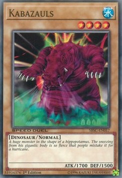 Kabazauls - Speed Duel: Scars of Battle (Common) [SBSC-017]