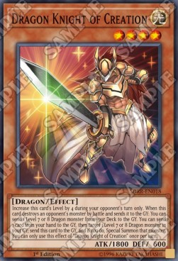 Dragon Knight of Creation - Structure Deck: Rokket Revolt (Common) [SDRR-018]