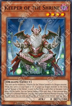 Keeper of the Shrine - Structure Deck: Rokket Revolt (Common) [SDRR-019]