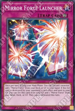 Mirror Force Launcher⁣ - Structure Deck: Rokket Revolt⁣ (Common)⁣ [037]