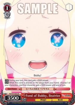 Fond of Bubby, Beatrice⁣ - Re:ZERO -Starting Life in Another World- 2⁣ (Rare)⁣ [032]