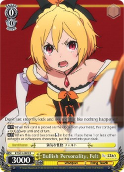 Bullish Personality, Felt⁣ - Re:ZERO -Starting Life in Another World- 2⁣ (Rare)⁣ [003]