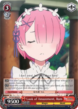 Look of Amazement, Ram⁣ - Re:ZERO -Starting Life in Another World- 2⁣ (Rare)⁣ [034]