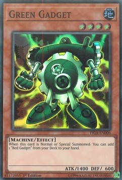 Green Gadget⁣ - Fists of the Gadgets⁣ (Super Rare)⁣ [006]