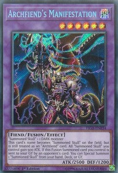 Archfiend's Manifestation - Fists of the Gadgets (Secret Rare) [FIGA-034]