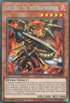 Ignis Heat, the True Dracowarrior - Fists of the Gadgets (Secret Rare) [FIGA-053]