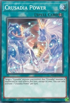 Crusadia Power - 2019 Gold Sarcophagus Tin Mega Pack (Common) [MP19-117]