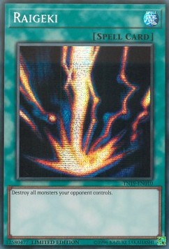 Raigeki⁣ - 2019 Gold Sarcophagus Tin⁣ (Secret Rare)⁣ [010]
