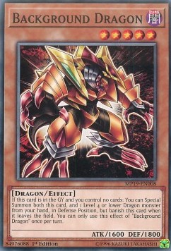 Background Dragon⁣ - 2019 Gold Sarcophagus Tin Mega Pack⁣ (Common)⁣ [008]