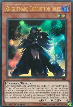 Knightmare Corruptor Iblee - 2019 Gold Sarcophagus Tin Mega Pack (Ultra Rare) [MP19-011]