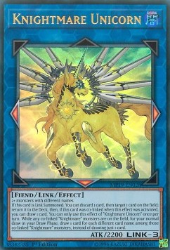 Knightmare Unicorn⁣ - 2019 Gold Sarcophagus Tin Mega Pack⁣ (Ultra Rare)⁣ [028]