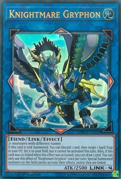 Knightmare Gryphon⁣ - 2019 Gold Sarcophagus Tin Mega Pack⁣ (Ultra Rare)⁣ [029]