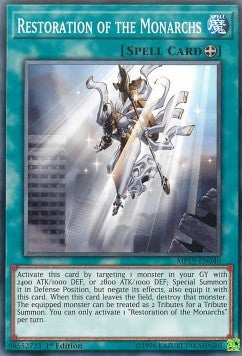 Restoration of the Monarchs⁣ - 2019 Gold Sarcophagus Tin Mega Pack⁣ (Common)⁣ [040]