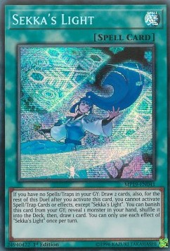 Sekka's Light⁣ - 2019 Gold Sarcophagus Tin Mega Pack⁣ (Secret Rare)⁣ [041]