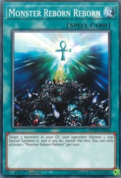 Monster Reborn Reborn⁣ - 2019 Gold Sarcophagus Tin Mega Pack⁣ (Common)⁣ [044]