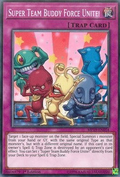 Super Team Buddy Force Unite!⁣ - 2019 Gold Sarcophagus Tin Mega Pack⁣ (Common)⁣ [054]