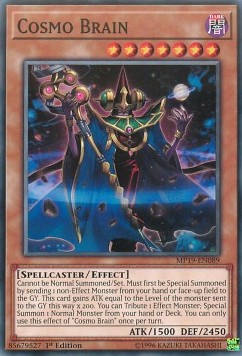 Cosmo Brain⁣ - 2019 Gold Sarcophagus Tin Mega Pack⁣ (Common)⁣ [089]