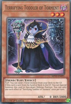 Terrifying Toddler of Torment⁣ - 2019 Gold Sarcophagus Tin Mega Pack⁣ (Common)⁣ [091]