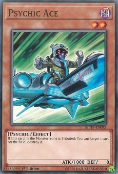 Psychic Ace⁣ - 2019 Gold Sarcophagus Tin Mega Pack⁣ (Common)⁣ [092]