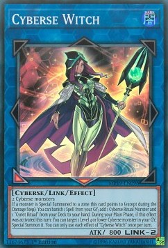Cyberse Witch⁣ - 2019 Gold Sarcophagus Tin Mega Pack⁣ (Super Rare)⁣ [098]