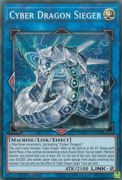 Cyber Dragon Sieger - 2019 Gold Sarcophagus Tin Mega Pack (Secret Rare) [MP19-108]