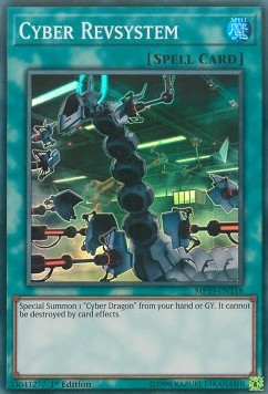 Cyber Revsystem - 2019 Gold Sarcophagus Tin Mega Pack (Super Rare) [MP19-118]