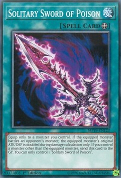 Solitary Sword of Poison⁣ - 2019 Gold Sarcophagus Tin Mega Pack⁣ (Common)⁣ [123]