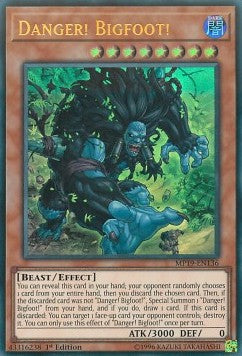 Danger! Bigfoot! - 2019 Gold Sarcophagus Tin Mega Pack (Ultra Rare) [MP19-136]