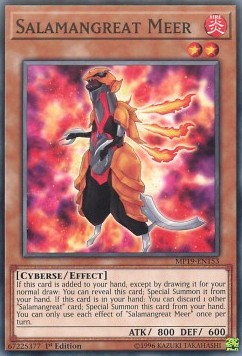 Salamangreat Meer⁣ - 2019 Gold Sarcophagus Tin Mega Pack⁣ (Common)⁣ [153]