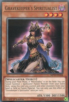 Gravekeeper's Spiritualist⁣ - 2019 Gold Sarcophagus Tin Mega Pack⁣ (Common)⁣ [164]