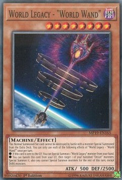 World Legacy - "World Wand"⁣ - 2019 Gold Sarcophagus Tin Mega Pack⁣ (Common)⁣ [165]