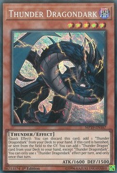 Thunder Dragondark⁣ - 2019 Gold Sarcophagus Tin Mega Pack⁣ (Secret Rare)⁣ [167]