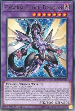 Cyberse Clock Dragon⁣ - 2019 Gold Sarcophagus Tin Mega Pack⁣ (Rare)⁣ [180]