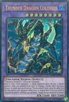 Thunder Dragon Colossus⁣ - 2019 Gold Sarcophagus Tin Mega Pack⁣ (Ultra Rare)⁣ [183]