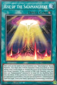 Rise of the Salamangreat⁣ - 2019 Gold Sarcophagus Tin Mega Pack⁣ (Common)⁣ [195]