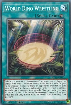 World Dino Wrestling⁣ - 2019 Gold Sarcophagus Tin Mega Pack⁣ (Common)⁣ [197]