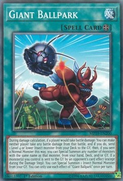 Giant Ballpark - 2019 Gold Sarcophagus Tin Mega Pack (Common) [MP19-200]