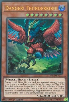 Danger! Thunderbird!⁣ - 2019 Gold Sarcophagus Tin Mega Pack⁣ (Ultra Rare)⁣ [217]