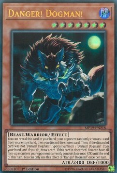 Danger! Dogman! - 2019 Gold Sarcophagus Tin Mega Pack (Ultra Rare) [MP19-218]