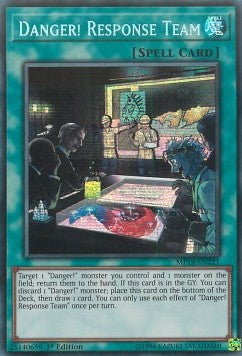 Danger! Response Team⁣ - 2019 Gold Sarcophagus Tin Mega Pack⁣ (Secret Rare)⁣ [221]