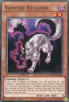 Vampire Retainer - 2019 Gold Sarcophagus Tin Mega Pack (Common) [MP19-234]