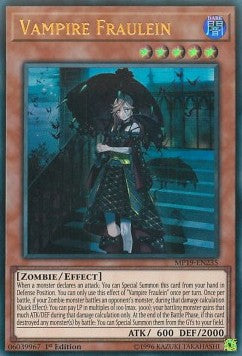 Vampire Fraulein⁣ - 2019 Gold Sarcophagus Tin Mega Pack⁣ (Ultra Rare)⁣ [235]