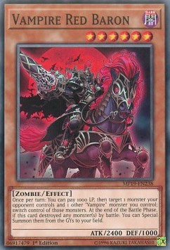 Vampire Red Baron⁣ - 2019 Gold Sarcophagus Tin Mega Pack⁣ (Common)⁣ [238]