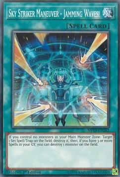 Sky Striker Maneuver - Jamming Waves! - 2019 Gold Sarcophagus Tin Mega Pack (Common) [MP19-262]
