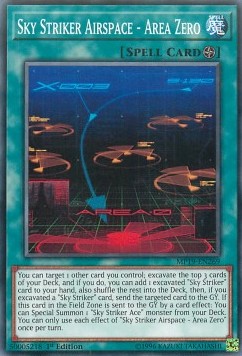 Sky Striker Airspace - Area Zero⁣ - 2019 Gold Sarcophagus Tin Mega Pack⁣ (Common)⁣ [269]